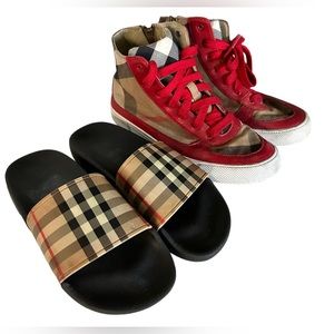 Kids Burberry Shoes Bundle